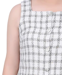 Ny Collection Women's Long Sleeve Tweed Dress Set, 2-Pc.