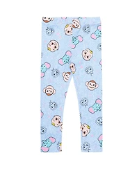 CoComelon Toddler Girls Knotted Pullover Long Sleeve Graphic T-Shirt & Leggings Set Toddler|Child