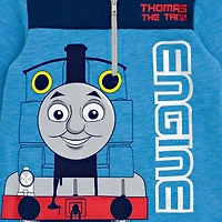 Thomas & Friends Little Boys the Tank Engine Fleece Half Zip Hoodie Toddler|Child