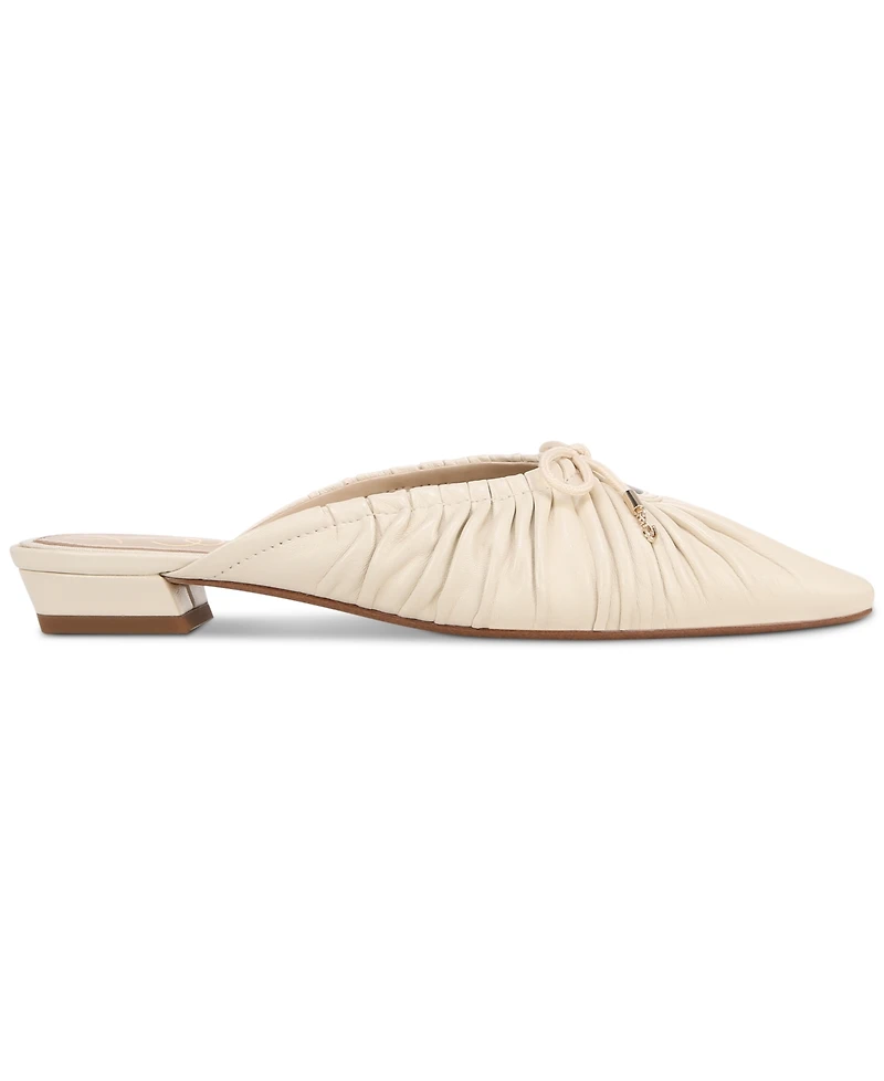 Sam Edelman Women's Julia Ruched Pointed-Toe Flats