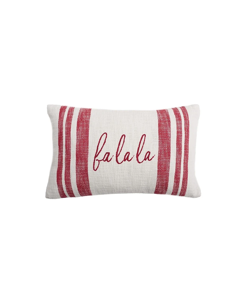 Morgan Falala Woven Christmas Throw Pillow, 14" x 22"