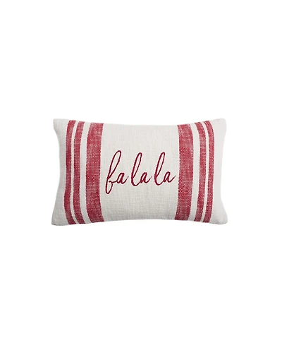 Morgan Falala Woven Christmas Throw Pillow, 14" x 22"