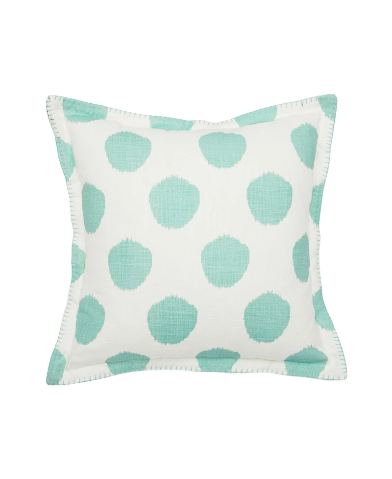 Surf Dot Printed Throw Pillow, 20" x 20"