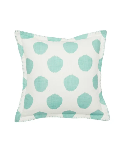 Surf Dot Printed Throw Pillow, 20" x 20"