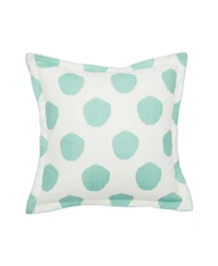 Surf Dot Printed Throw Pillow, 20" x 20"