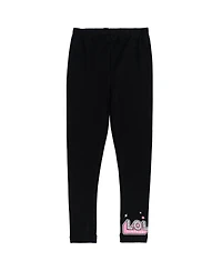 L.o.l. Surprise! Little Girls French Terry Sweatshirt and Leggings Outfit Set