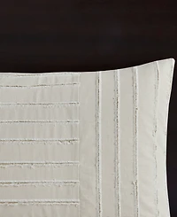 Madison Park Signature Essence Oversized Cotton Clipped Jacquard -Pc. Comforter Set