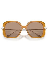 Swarovski Women's Low Bridge Fit Sunglasses SK6011F