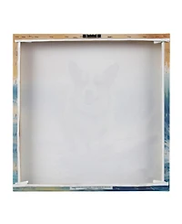 Madison Park Beach Dogs Corgi Canvas Wall Art