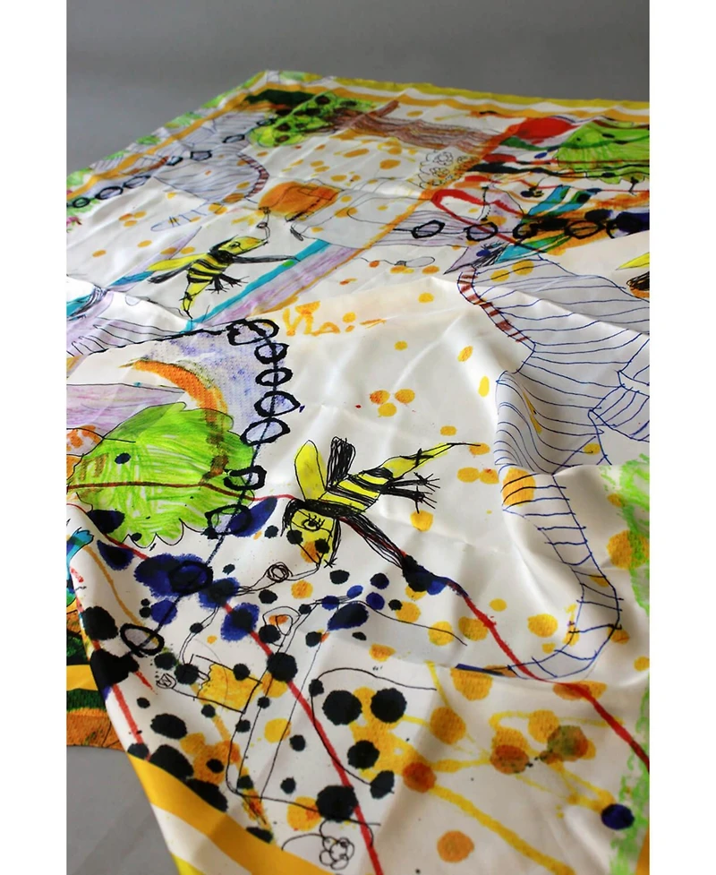 Jessie Zhao New York Silk Scarf of Wonderful World: Once Upon A Time