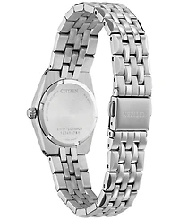Citizen Eco-Drive Women's Corso Diamond (1/10 ct. t.w.) Stainless Steel Bracelet Watch 28mm