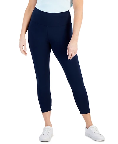 Style & Co Women's High Rise Cropped Pull-On Leggings, Created for Macy's