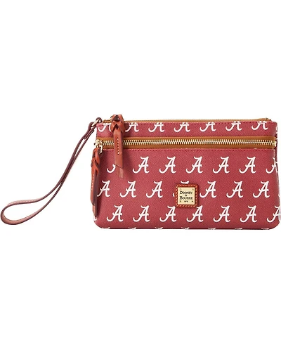 Women's Dooney & Bourke Alabama Crimson Tide Signature Double-Zip Wristlet