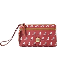 Women's Dooney & Bourke Alabama Crimson Tide Signature Double-Zip Wristlet