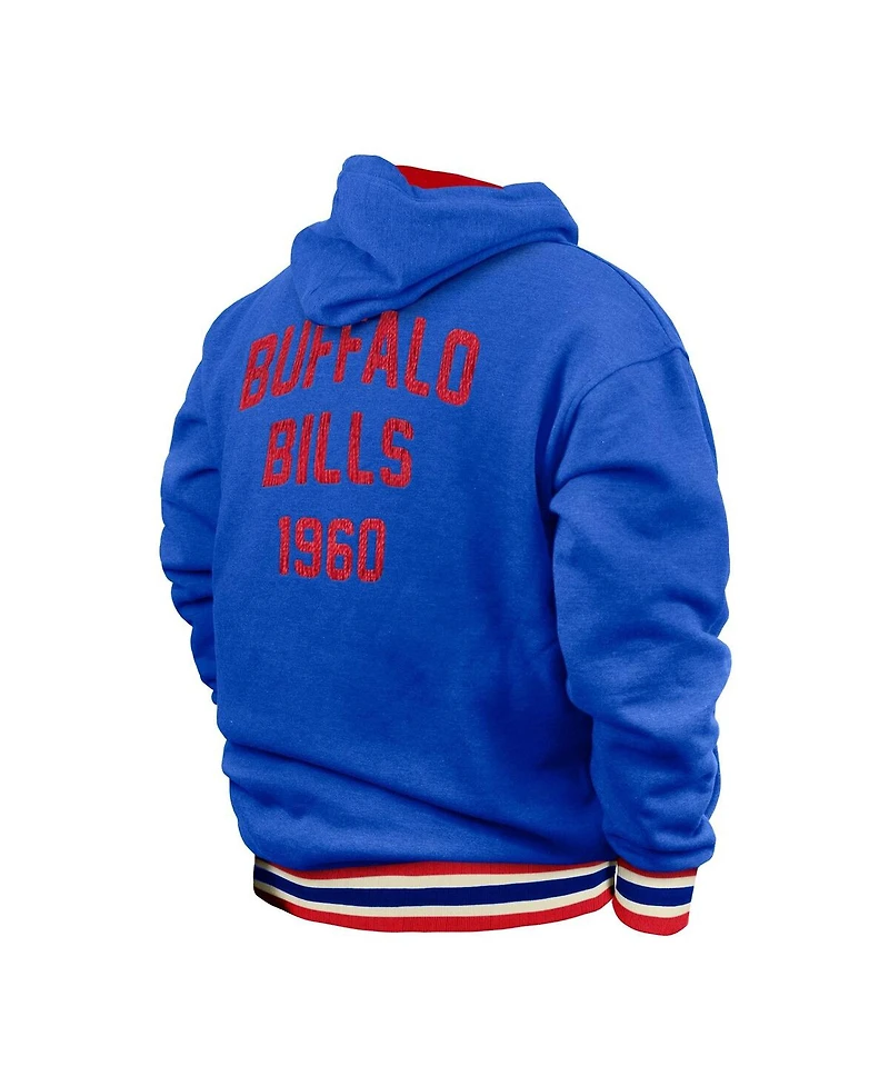 Men's New Era Royal Buffalo Bills Big and Tall Nfl Pullover Hoodie