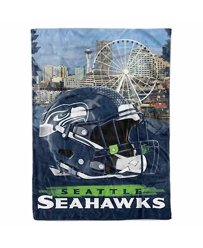 Seattle Seahawks 66" x 90" City Sketch Blanket