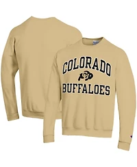 Men's Champion Gold Colorado Buffaloes High Motor Pullover Sweatshirt