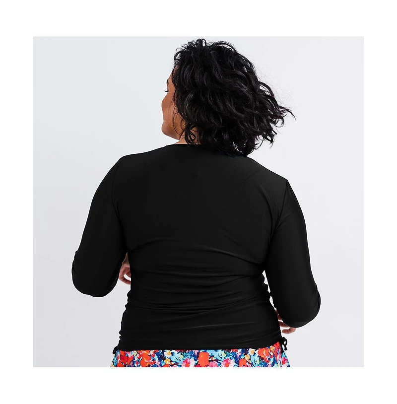 Calypsa Women's Plus Size Nora Swim Top