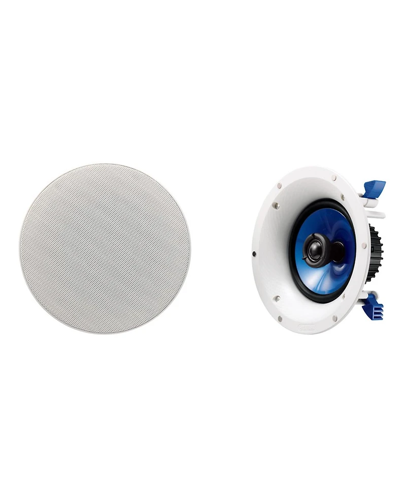 Yamaha Ns-IC600 110 Watt 6.5 Inch 2 Way In Ceiling Speakers - Pair (White)