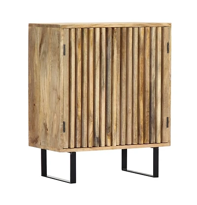 Sideboard 23.6"x13.8"x29.5" Solid Mango Wood