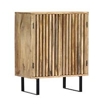 Sideboard 23.6"x13.8"x29.5" Solid Mango Wood