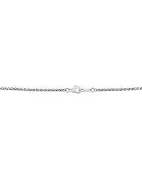Effy Blue Sapphire (1-1/2 ct. t.w.) & White Sapphire (1/6 ct. t.w.) Ombre Cluster 18" Pendant Necklace in Sterling Silver