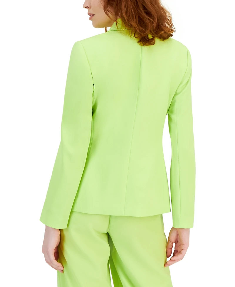 Tahari Asl Women's Single-Button Peak-Lapel Blazer