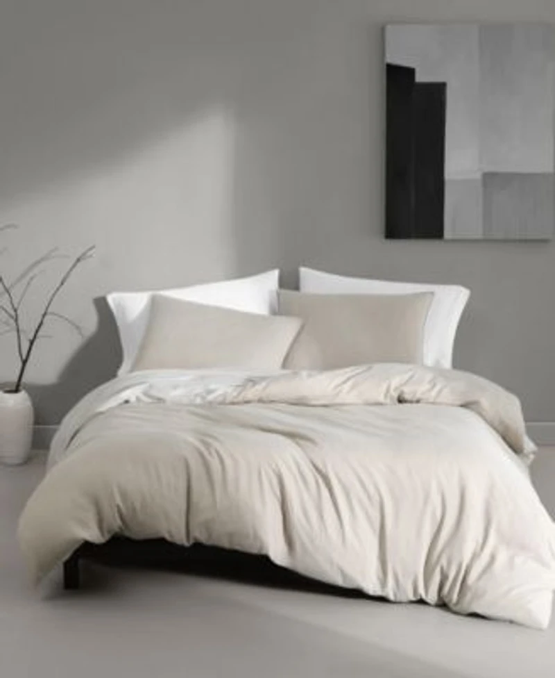 Calvin Klein Tencel Reversible Solid Duvet Cover Sets