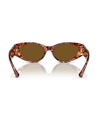 Versace Women's Polarized Sunglasses, VE4454