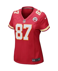 Women's Nike Travis Kelce Red Kansas City Chiefs Game Jersey