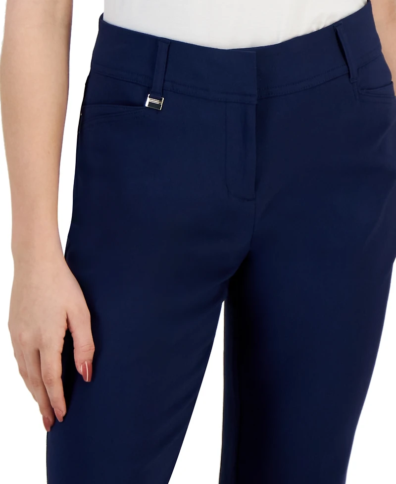Jm Collection Petite Curvy Straight Leg Pants, & Short, Created for Macy's