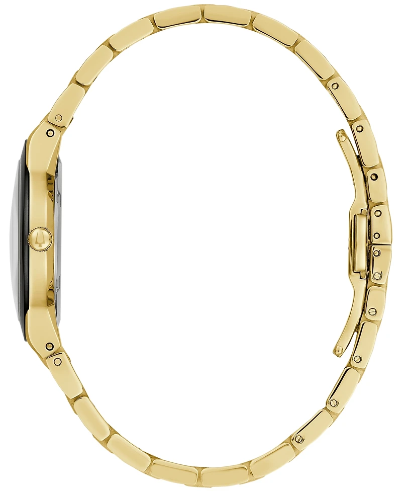 Bulova Women's Modern Millennia Gold-Tone Stainless Steel Bracelet Watch 32mm