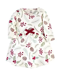 Touched by Nature Baby Girls Natural Long-Sleeve Dress Pair