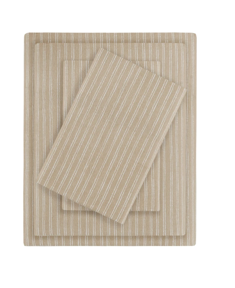 Beautyrest Extra Deep Pocket Cotton Flannel 4-Pc. Sheet Set