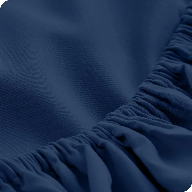 Bare Home Double Brushed Dual Pocket Fitted Sheet Twin