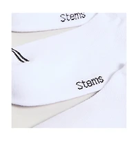 Stems Three Pack Training No Show Socks
