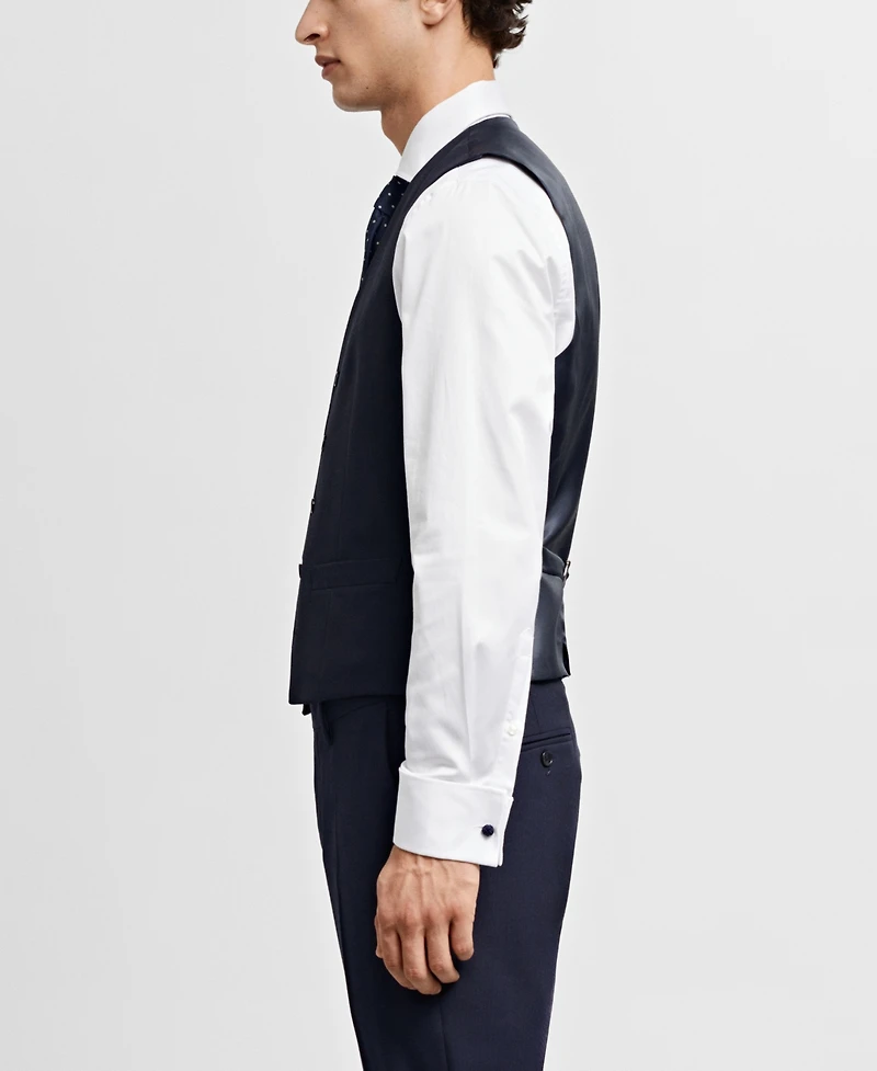 Mango Men's Slim-Fit Suit Vest