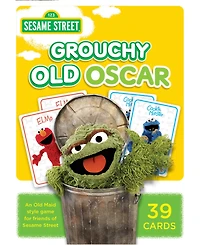 Masterpieces Sesame Street - Grouchy Old Oscar Card Game for Kids