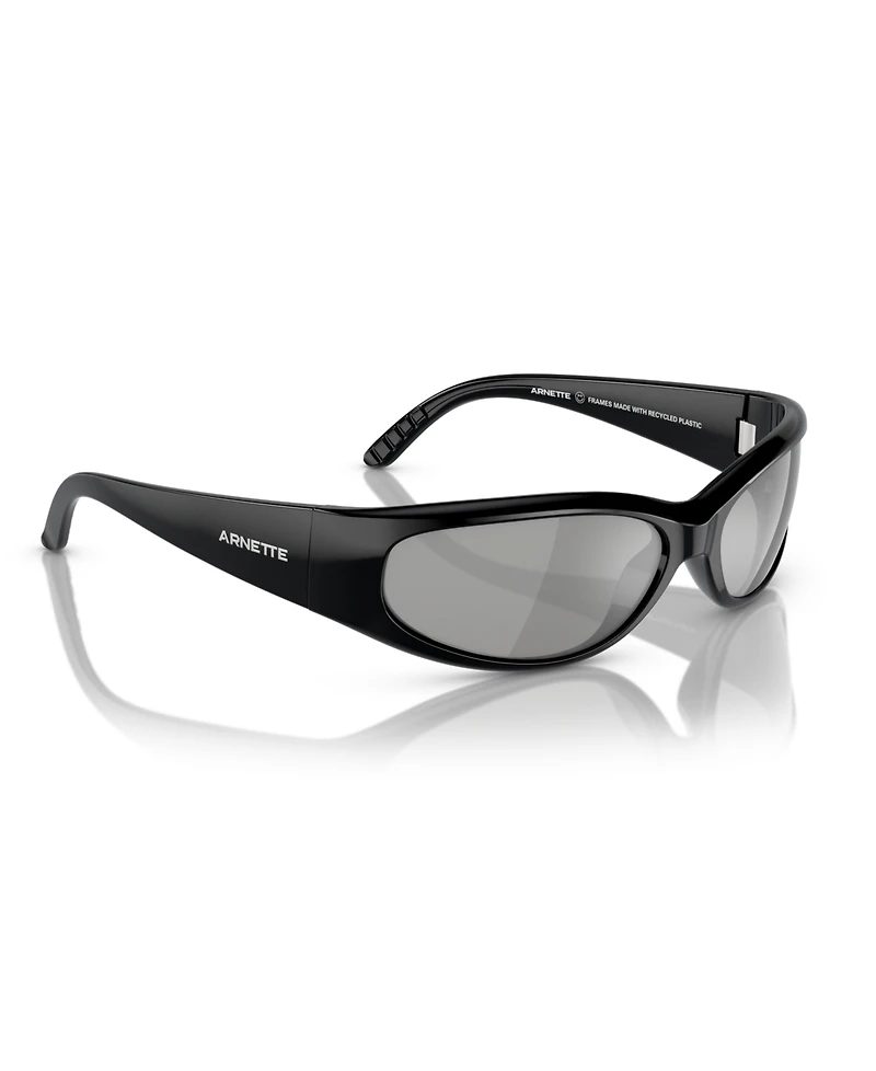 Arnette Men's Catfish Polarized Sunglasses, Mirror Polar AN4302