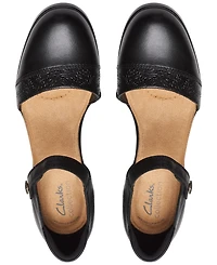 Clarks Women's Emily 2 Ketra Ankle-Strap Pumps