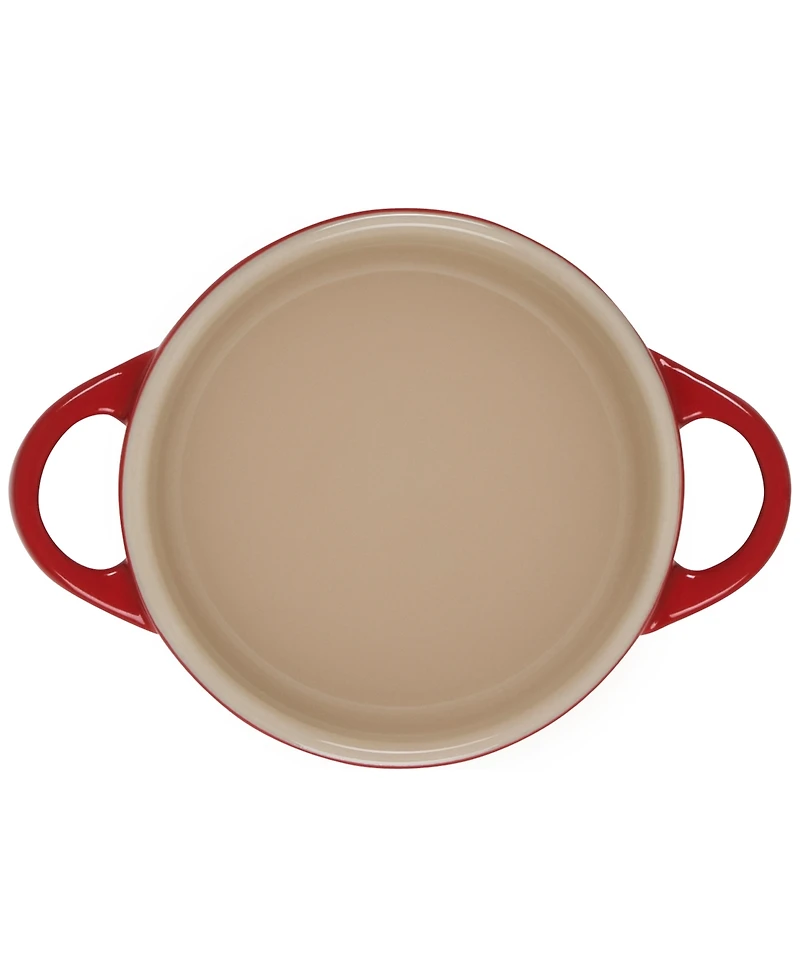 Le Creuset Figural Heart Collection Stoneware Mini Round Cocotte