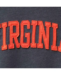 Women's Pressbox Navy Virginia Cavaliers Two-Hit Canyon Long Sleeve T-shirt