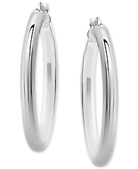 Giani Bernini Polished Small Hoop Earrings in Sterling Silver, 20mm, Created for Macy's