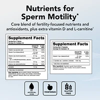 Theralogix ConceptionXR Motility Support Male Fertility Supplements (30 Days)