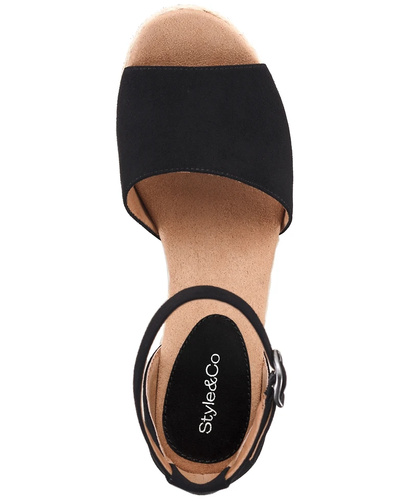 Style & Co Women's Seleeney Wedge Sandals