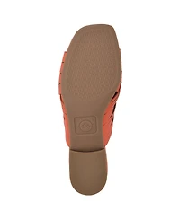 White Mountain Women's Alluvia Slide Flat Sandals