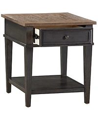 Dawnwood 26" Wood End Table, Created for Macy's