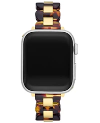 kate spade new york Women's Tortoise Printed Acetate Band for Apple Watch, 38, 40, 41, 42, 44, 45, 49mm