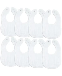 Comfy Cubs Muslin Bibs, Pack of 8