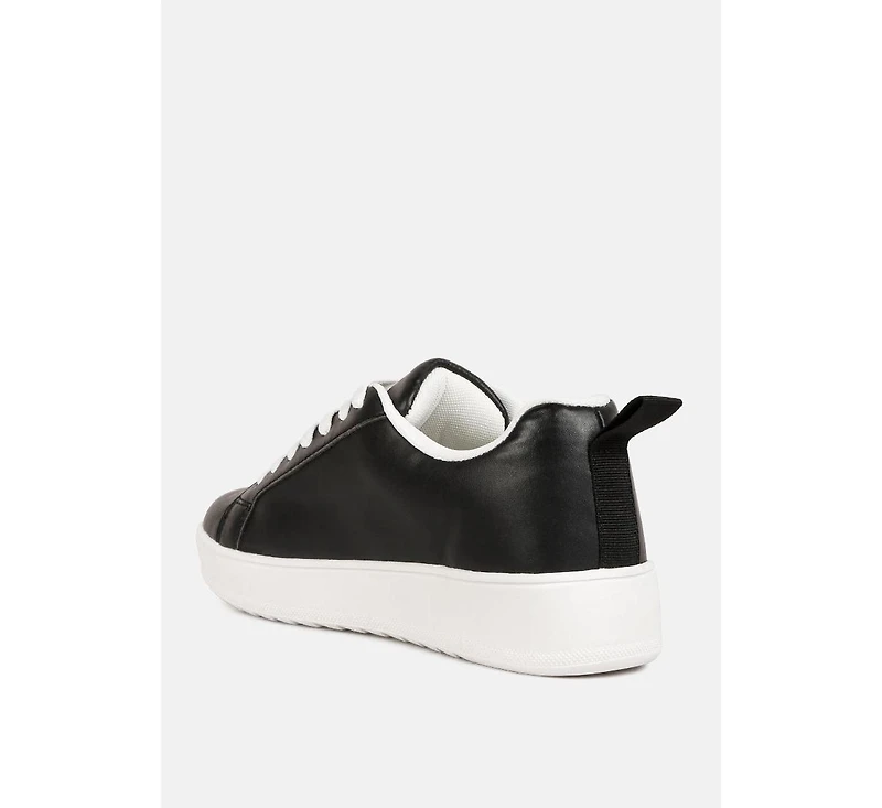 Women Rouxy Faux Leather Sneakers